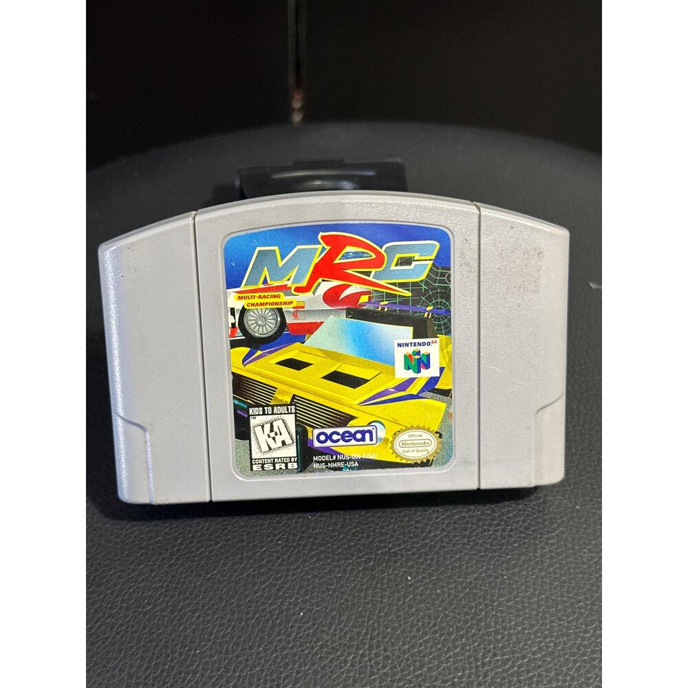 MRC multi-racing Championship Nintendo 64 game Tested/Working Condition